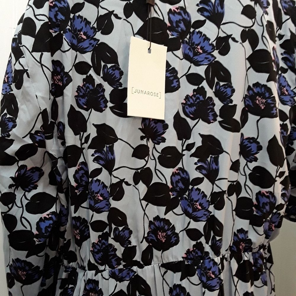 New With Tag Junarose Ruffled Dress Size 18 - Picture 6 of 9